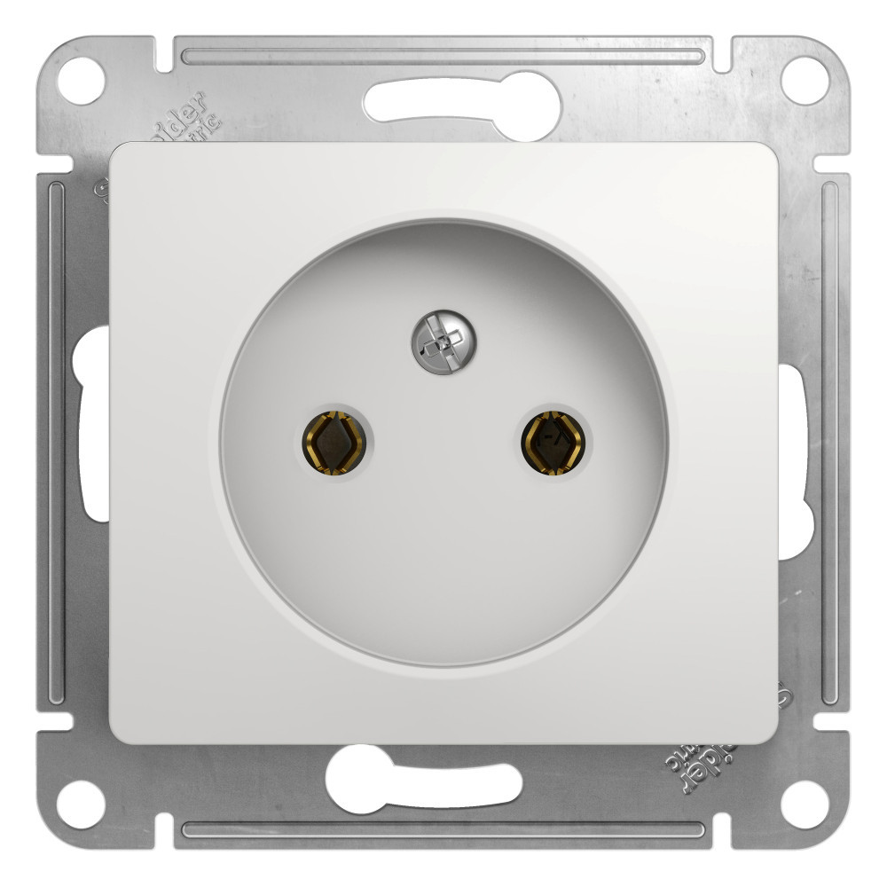 Systeme Electric Glossa Бел Розетка б/з