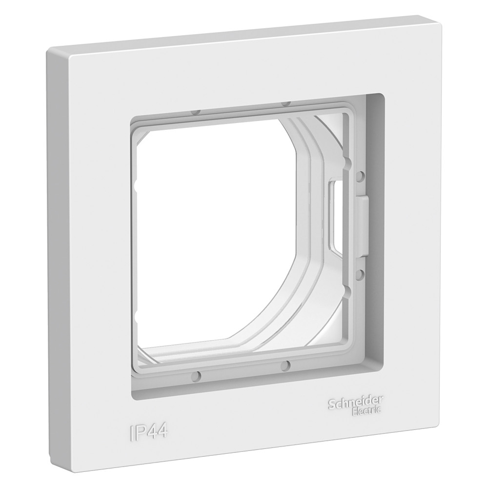 Systeme Electric AtlasDesign Aqua Бел Рамка 1-ая IP44