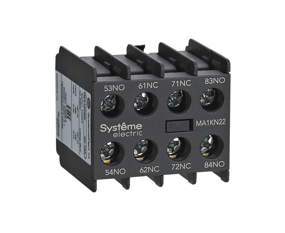 Systeme Electric SystemePact MCP  Блок дополниетльных контактов MA1KN 1НО+3НЗ