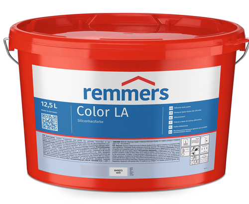 Краска силиконовая Remmers Color La (Siliconharzfarbe La) Basis A (5л)