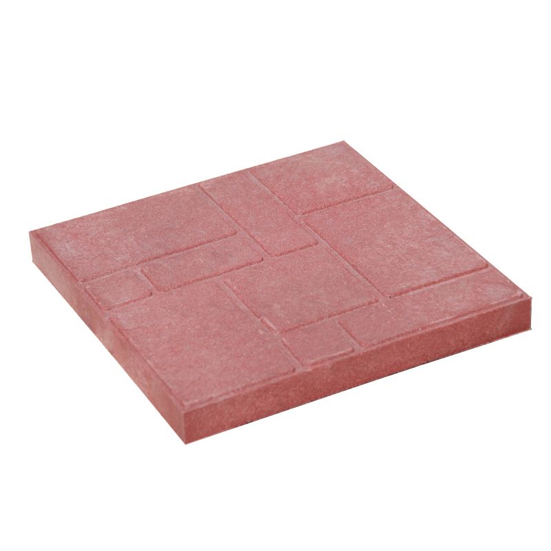 Плитка тротуарная полимерпесчаная 330х330х35 мм красная
