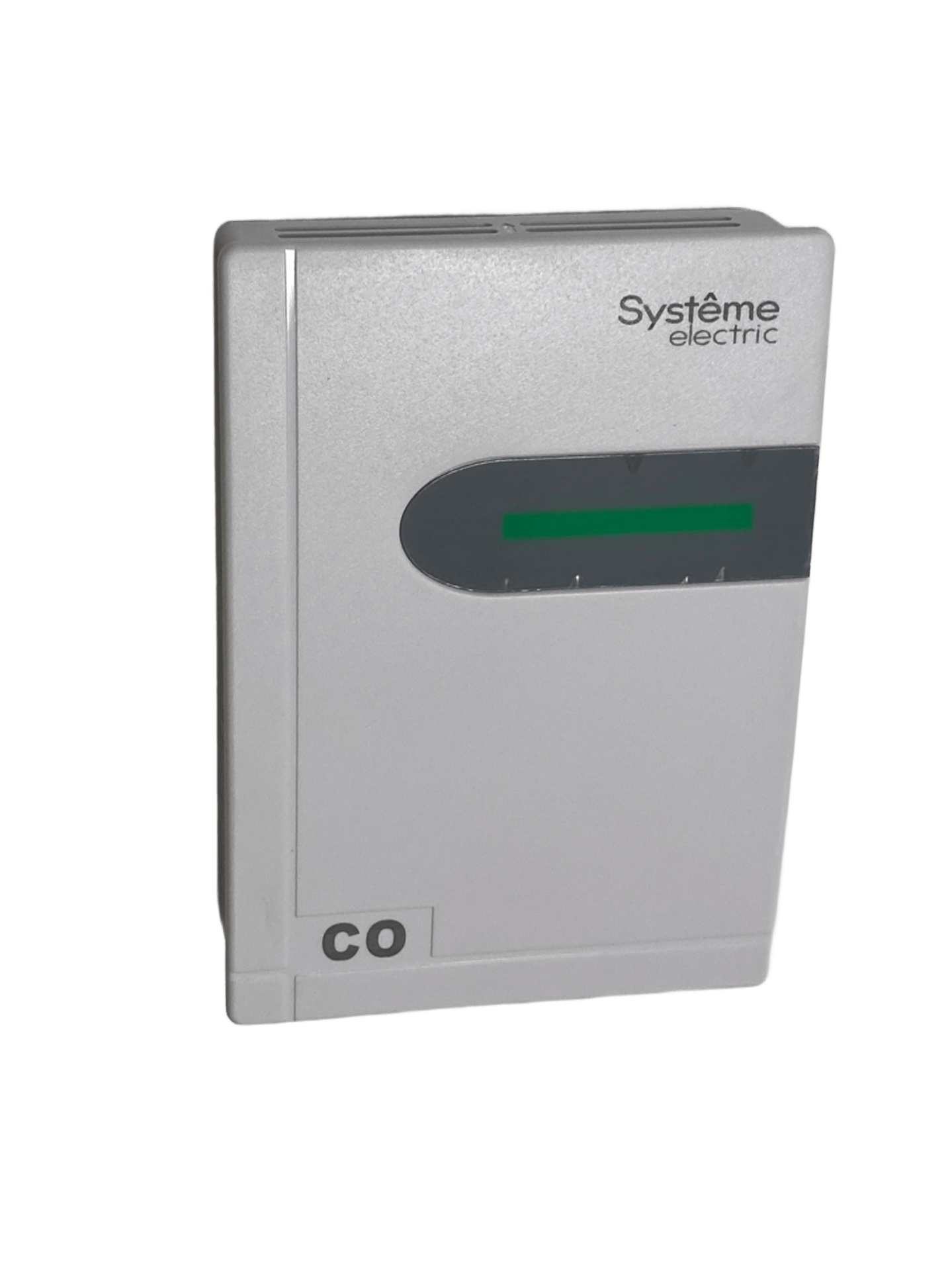 Systeme Electric Датчик CO, для гаражей, 100PPM 4…20мА(3-пров)/0…10В цв.индикатор ~18…30В/=18…30В