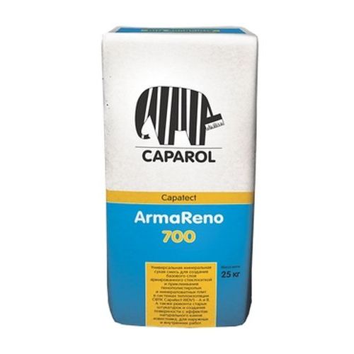 Клей базовый штукатурный декоративный на минеральной основе Capatect ArmaReno 700 / АрмаРено 700, 25 кг
