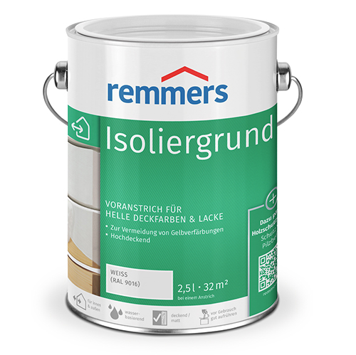 Грунтовка Remmers Isoliergrund Weiss Ral 9016 (2,5л)