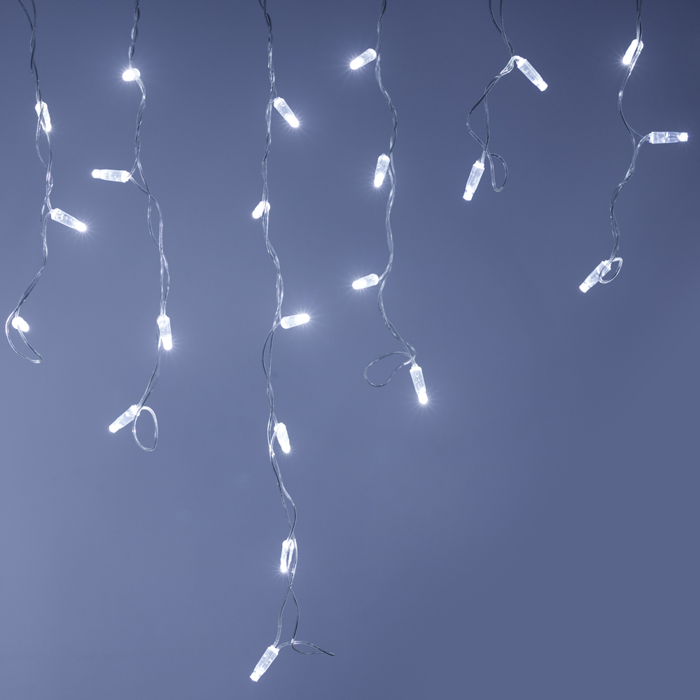 Arlight Светодиодная гирлянда ARD-EDGE-CLASSIC-2400x600-CLEAR-88LED-STD WHITE (230V, 6W) (Ardecoled, IP65)