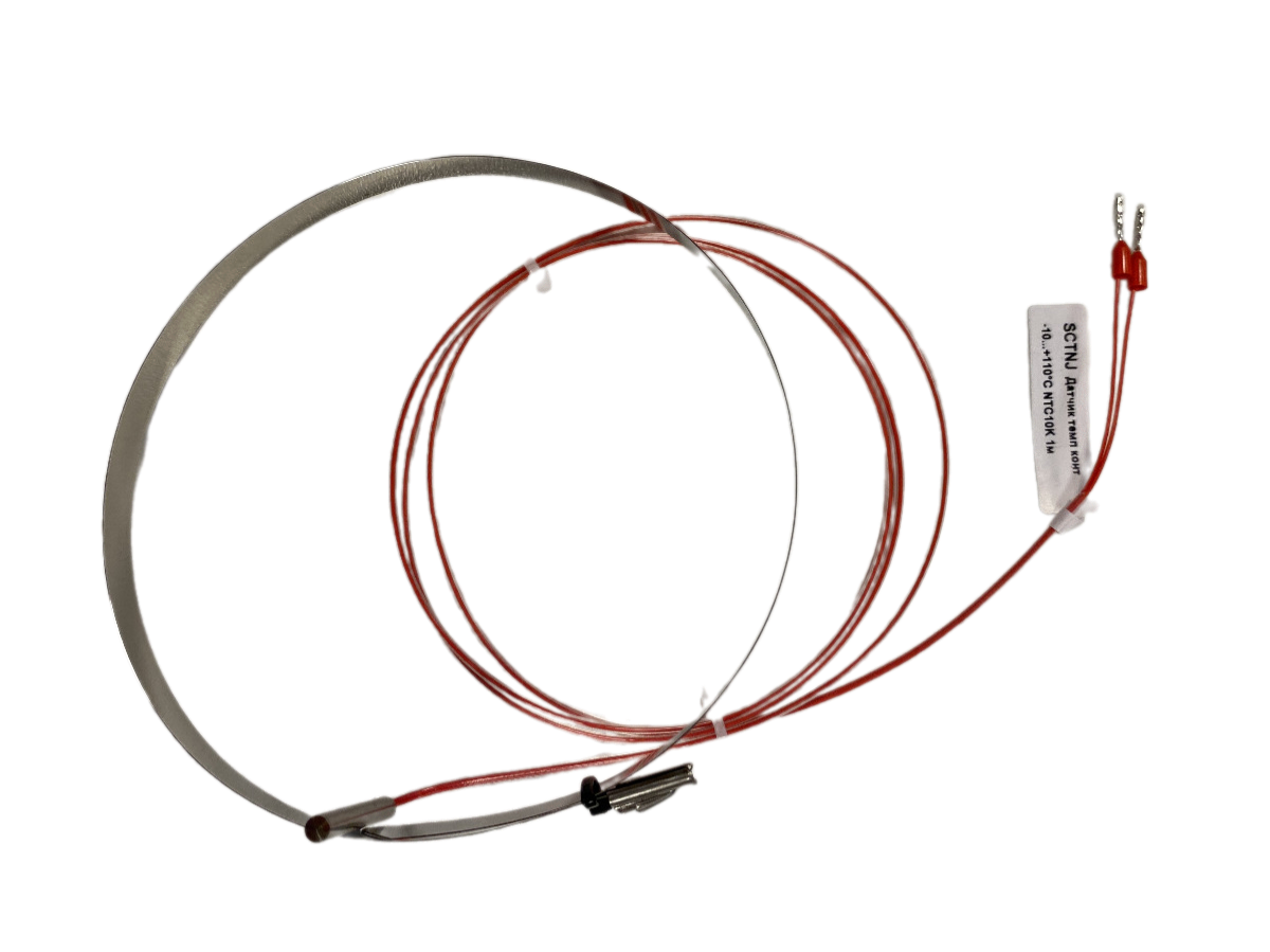 Systeme Electric Датчик температуры контактный, -10…+110°С NTC10кОм Ø15…100мм бескорп каб.1м