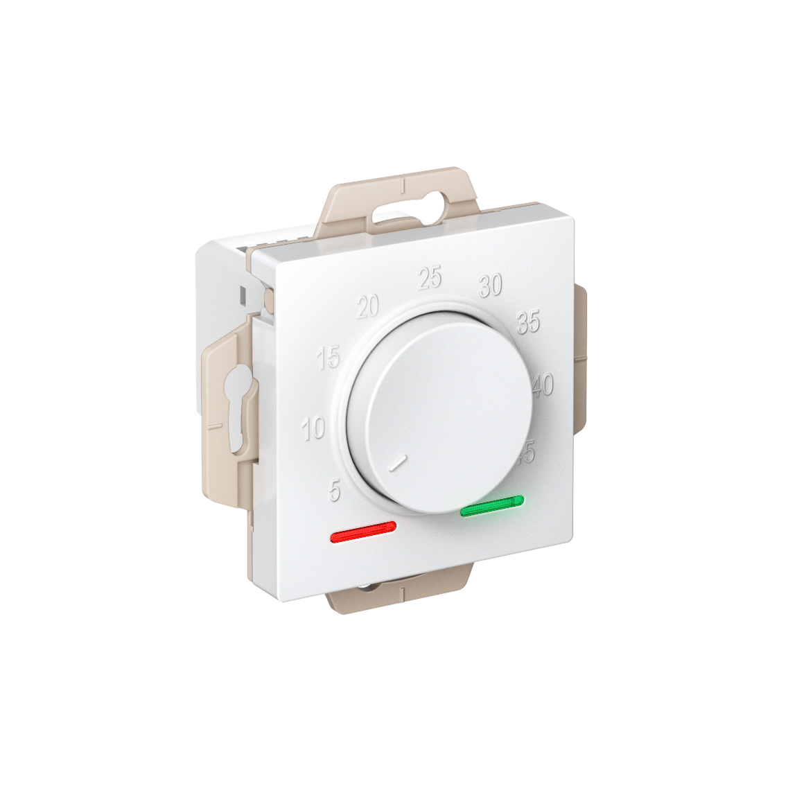 Systeme Electric AtlasDesign Лотос Термостат электрон. теплого пола с датчиком, 10A, механизм