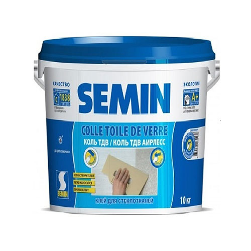 Клей д/стеклохолста Semin Colle Toile De Verre Airless, 10кг