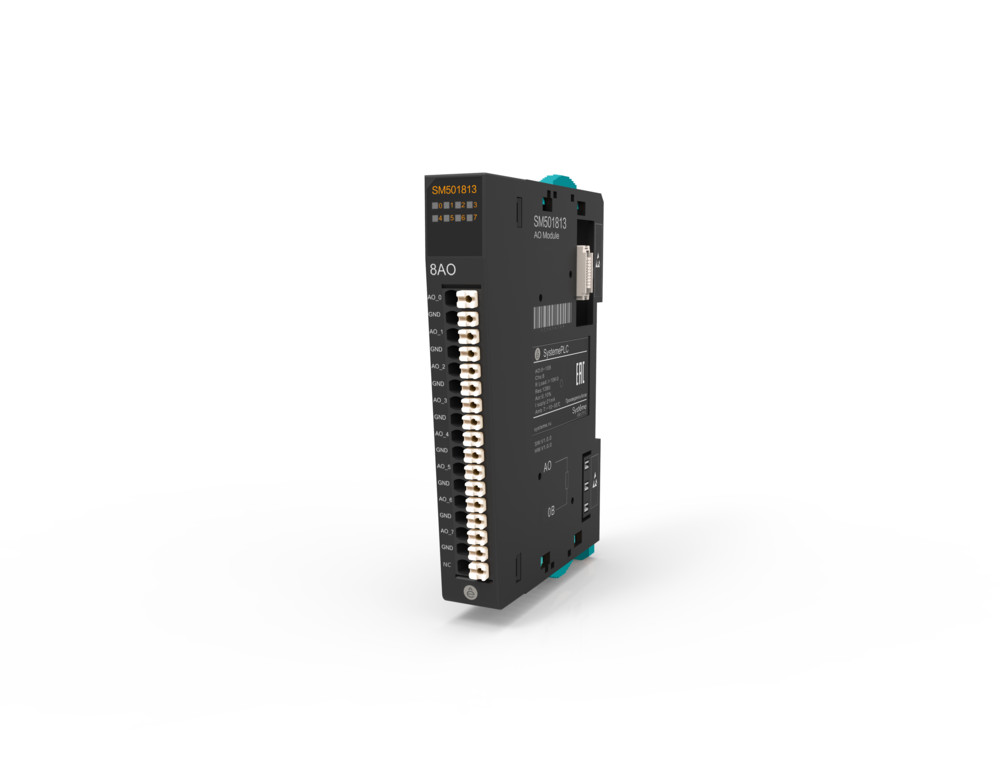 Systeme Electric Аналоговый модуль вывода, 8 выходов 0-10В 12bit