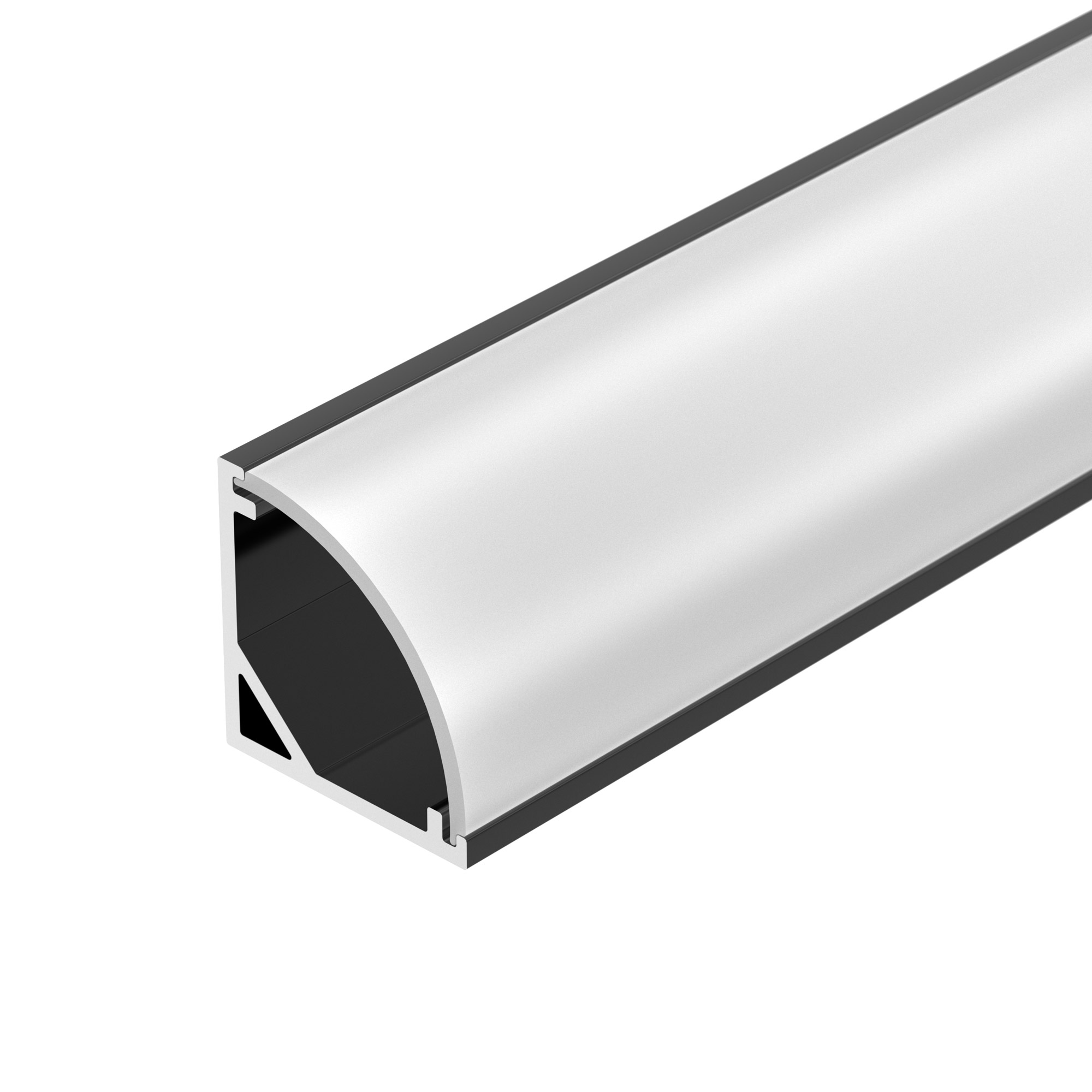 Arlight Профиль SL-KANT-H16-2000 BLACK (Алюминий)