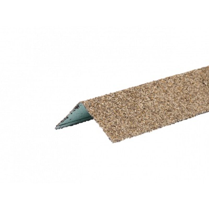 Угол металлический внешний HAUBERK(песчаный кирпич) 50х50х1250мм, ТЕХНОНИКОЛЬ