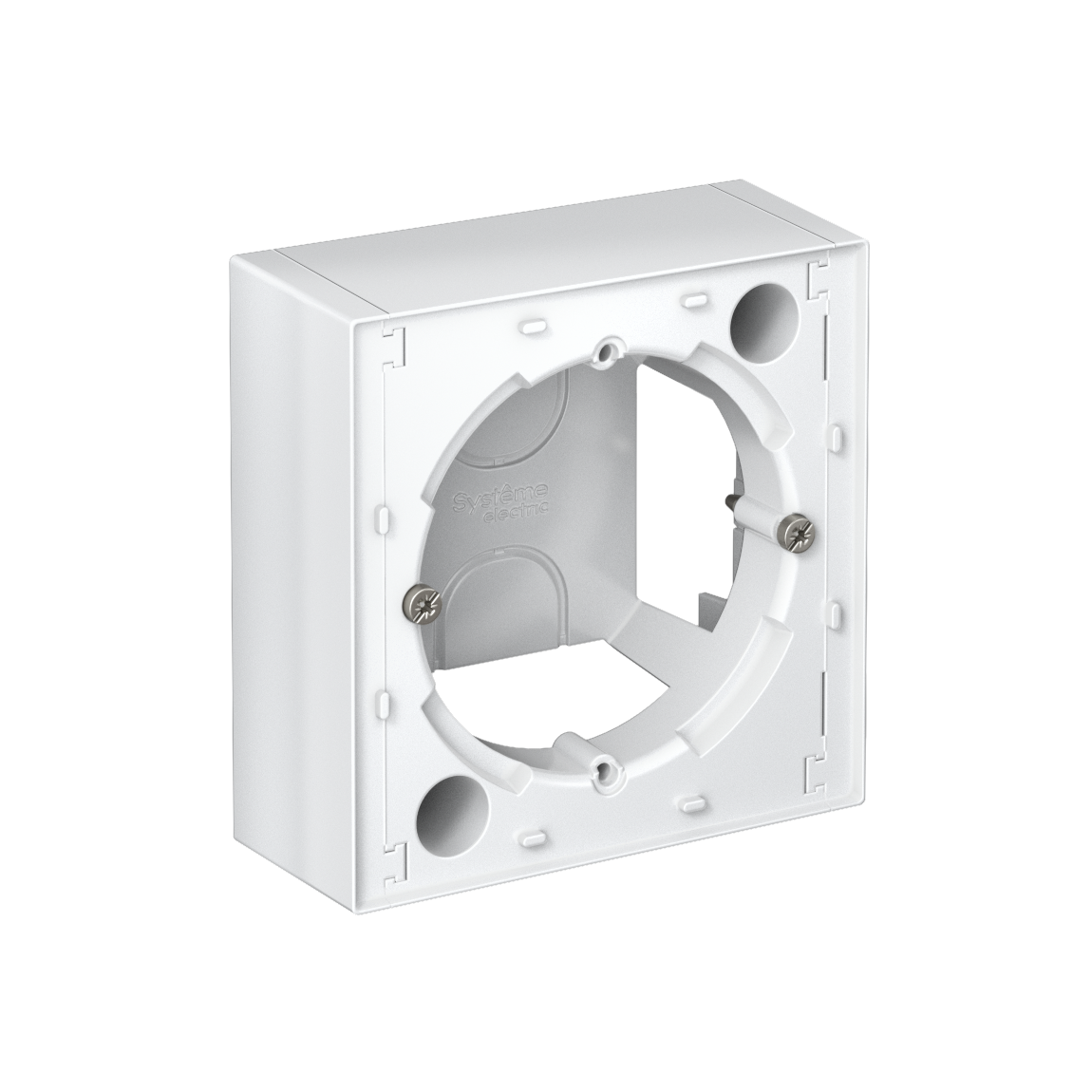 Systeme Electric AtlasDesign Лотос Коробка для наружного монтажа