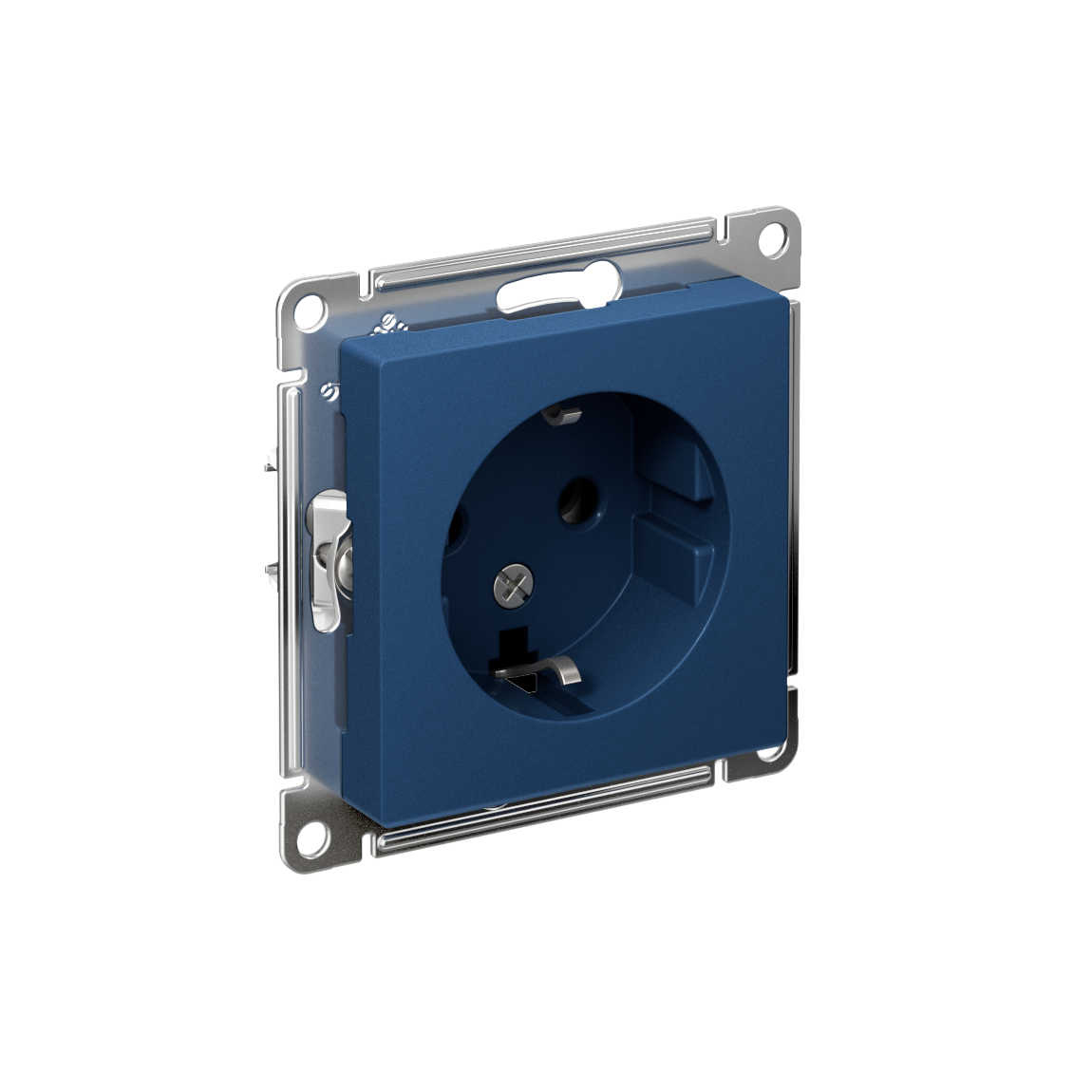 Systeme Electric AtlasDesign Аквамарин Розетка с/з, 16А, механизм