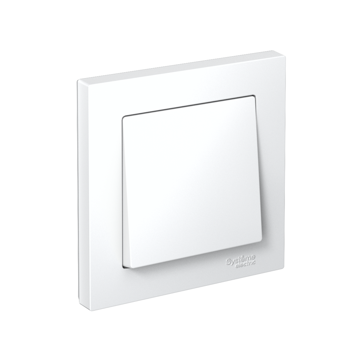 Systeme Electric AtlasDesign Белый Выключатель 1-клавишный, сх.1, 10АХ, в сборе, быстрозажим. клем.