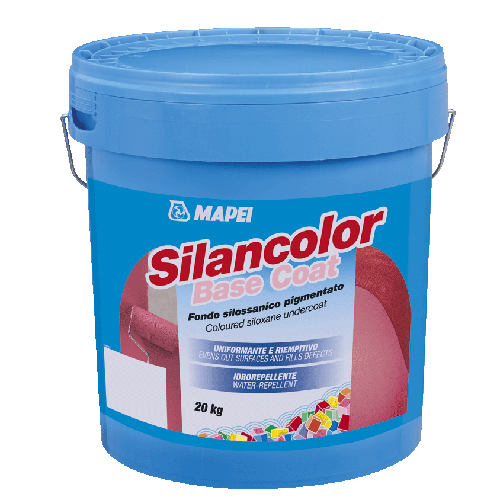 Силиконовая краска Mapei Silancolor Base T, 20кг