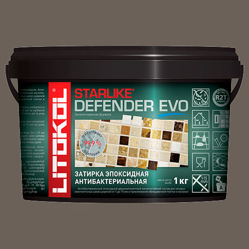 Затирка швов эпоксидная Litokol Starlike Defender EVO S.232 CUOIO, 1 кг