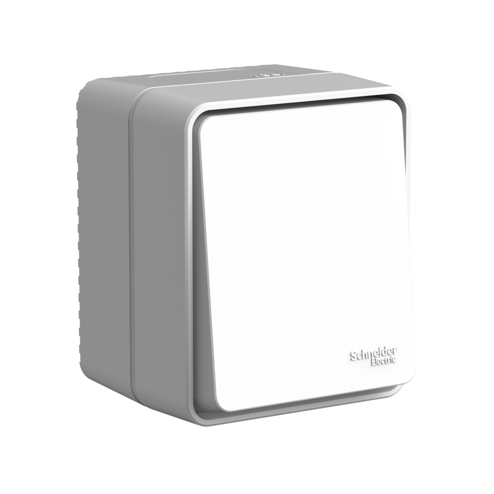 Systeme Electric AtlasDesign Profi54 Наруж Серый Переключатель 1-клавишный 10 АХ
