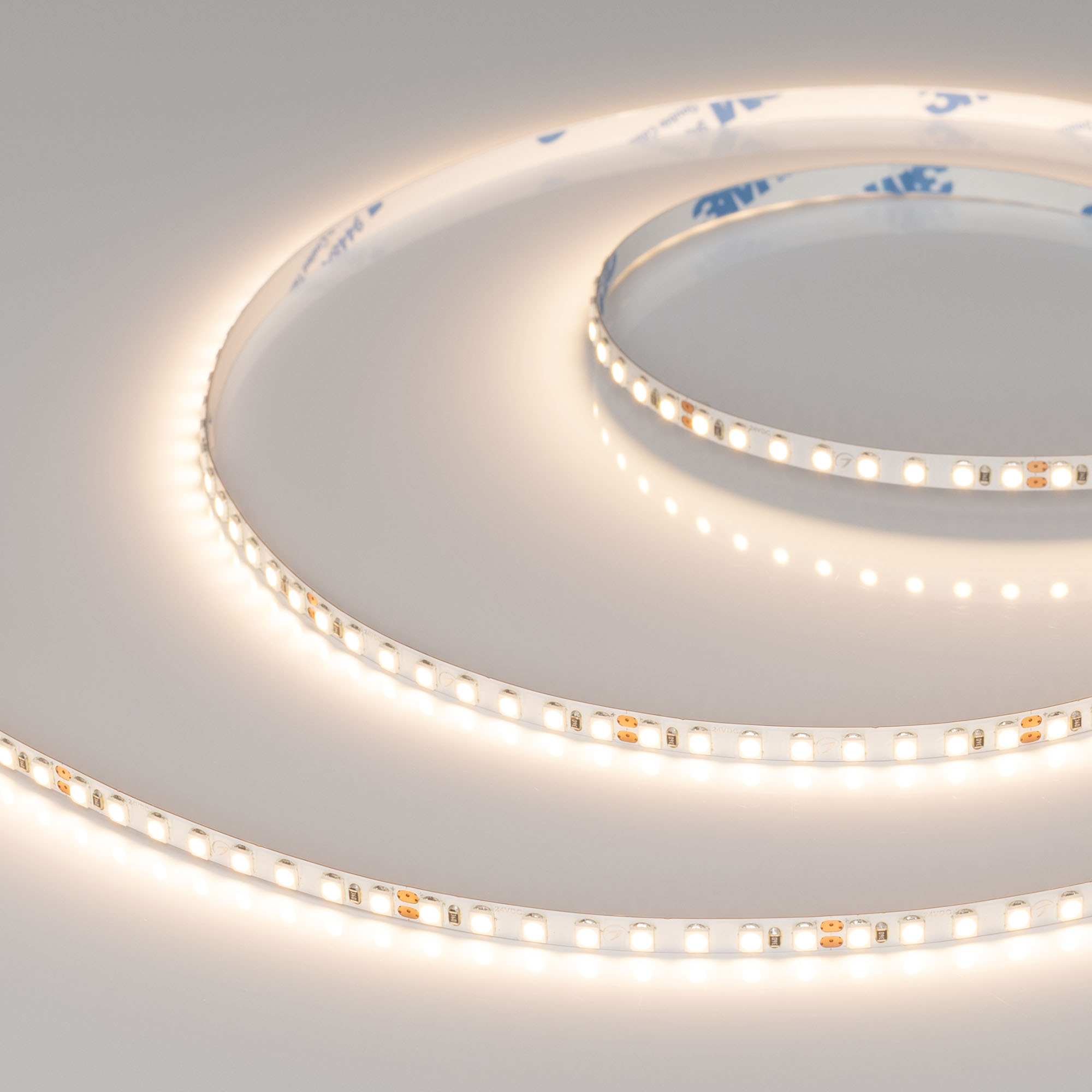 Arlight Лента RT-A160-5mm 24V Warm3000 (9.6 W/m, IP20, 2835, 5m) (Открытый)