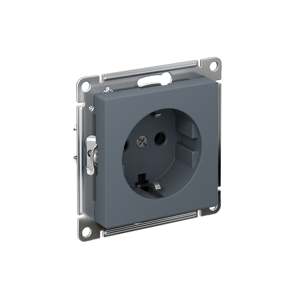 Systeme Electric AtlasDesign Грифель Розетка с заземлением, 16А, мех., быстрозажим. клем.