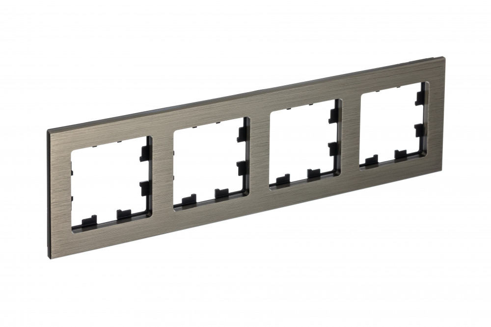 Systeme Electric AtlasDesign Nature Металл латунь Рамка 4-ая