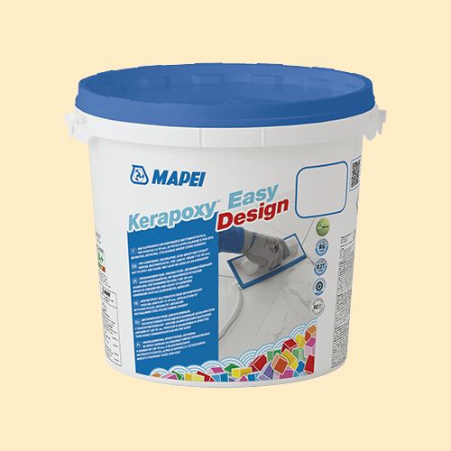 Затирка швов эпоксидная Mapei Kerapoxy Easy Design 0131 Vanilla (ваниль), 3кг
