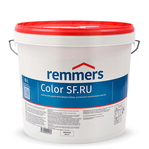 Краска силиконовая Remmers Color Sf.RU Basis A (10л)