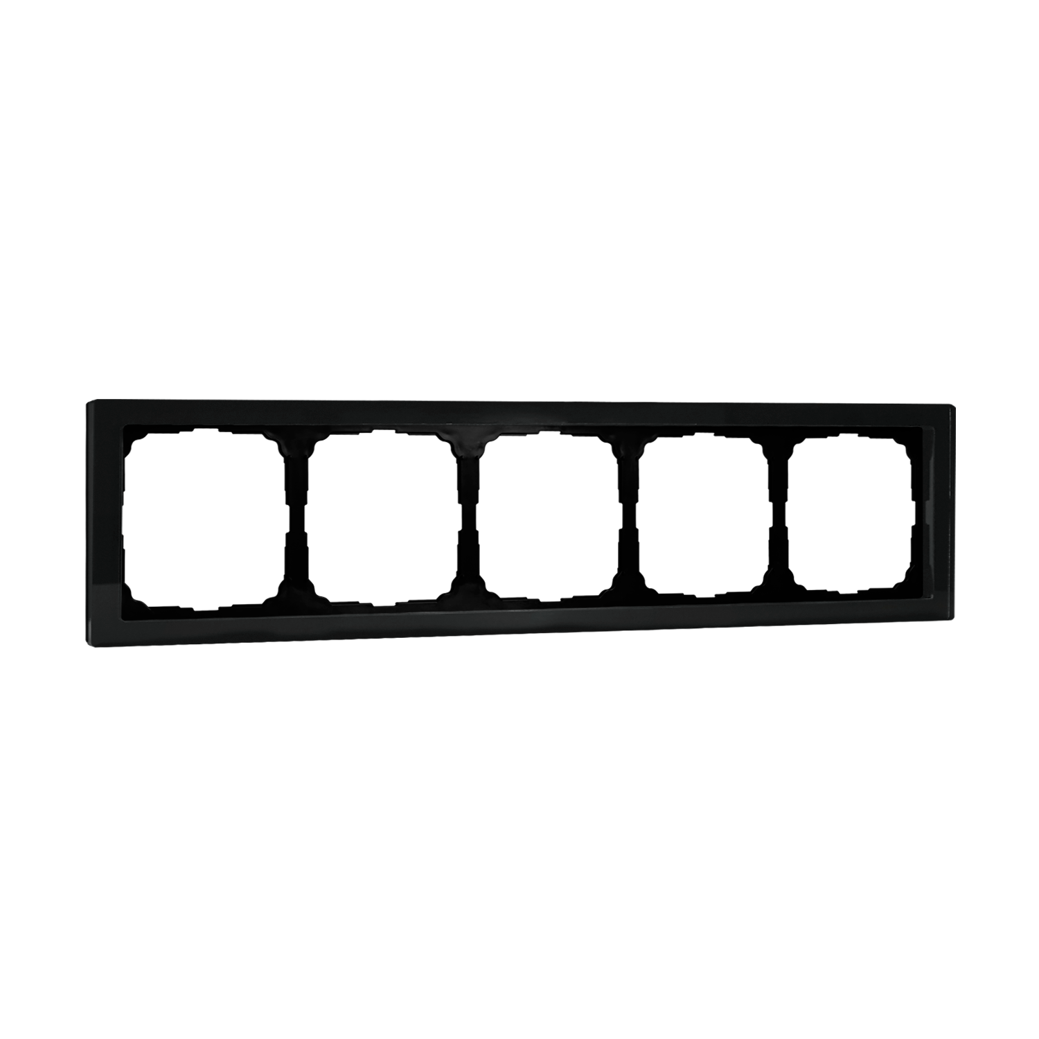 Systeme Electric ArtGallery Pure Органическое стекло Черный Рамка 5-ая
