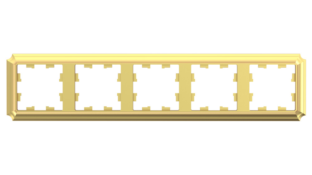 Systeme Electric AtlasDesign Antique Золото Рамка 5-ая, универсальная