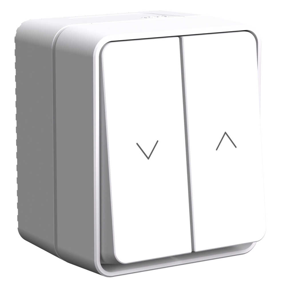 Systeme Electric AtlasDesign Profi54 Белый Выключатель 2-клавишный для жалюзи, 2хсх.4