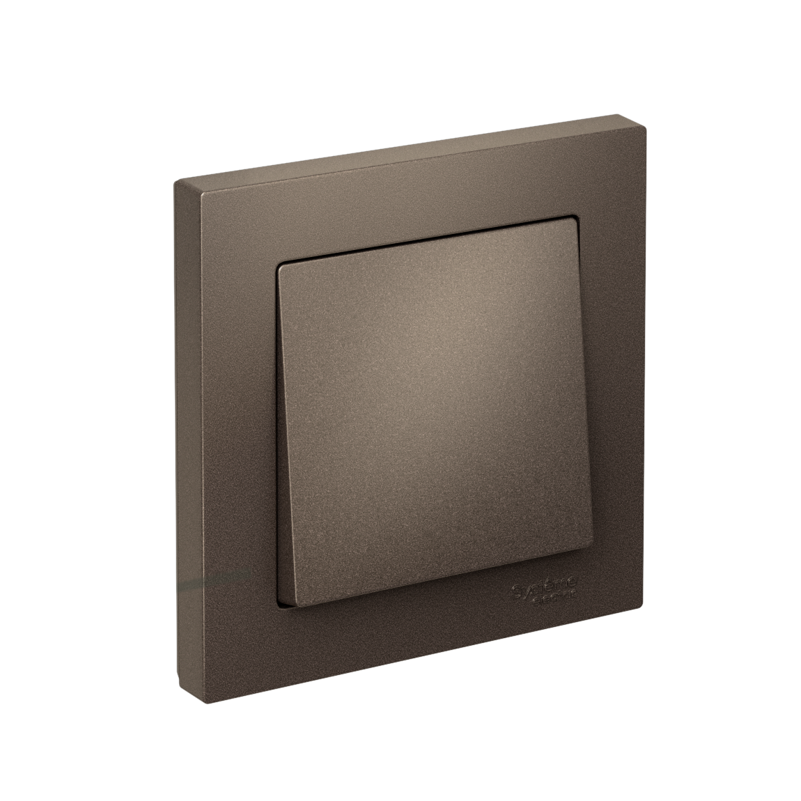 Systeme Electric AtlasDesign Мокко Выключатель 1-клавишный, сх.1, 10АХ, в сборе, быстрозажим. клем.