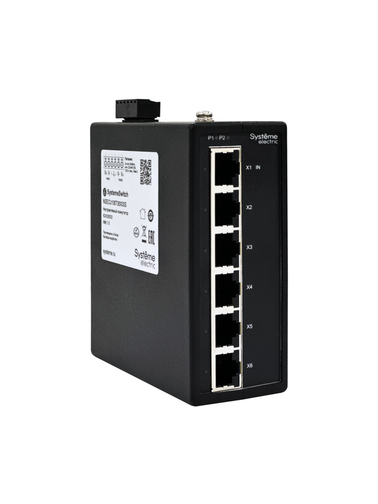 Systeme Electric Промышленный концентратор EtherCAT, 6x100BaseT
