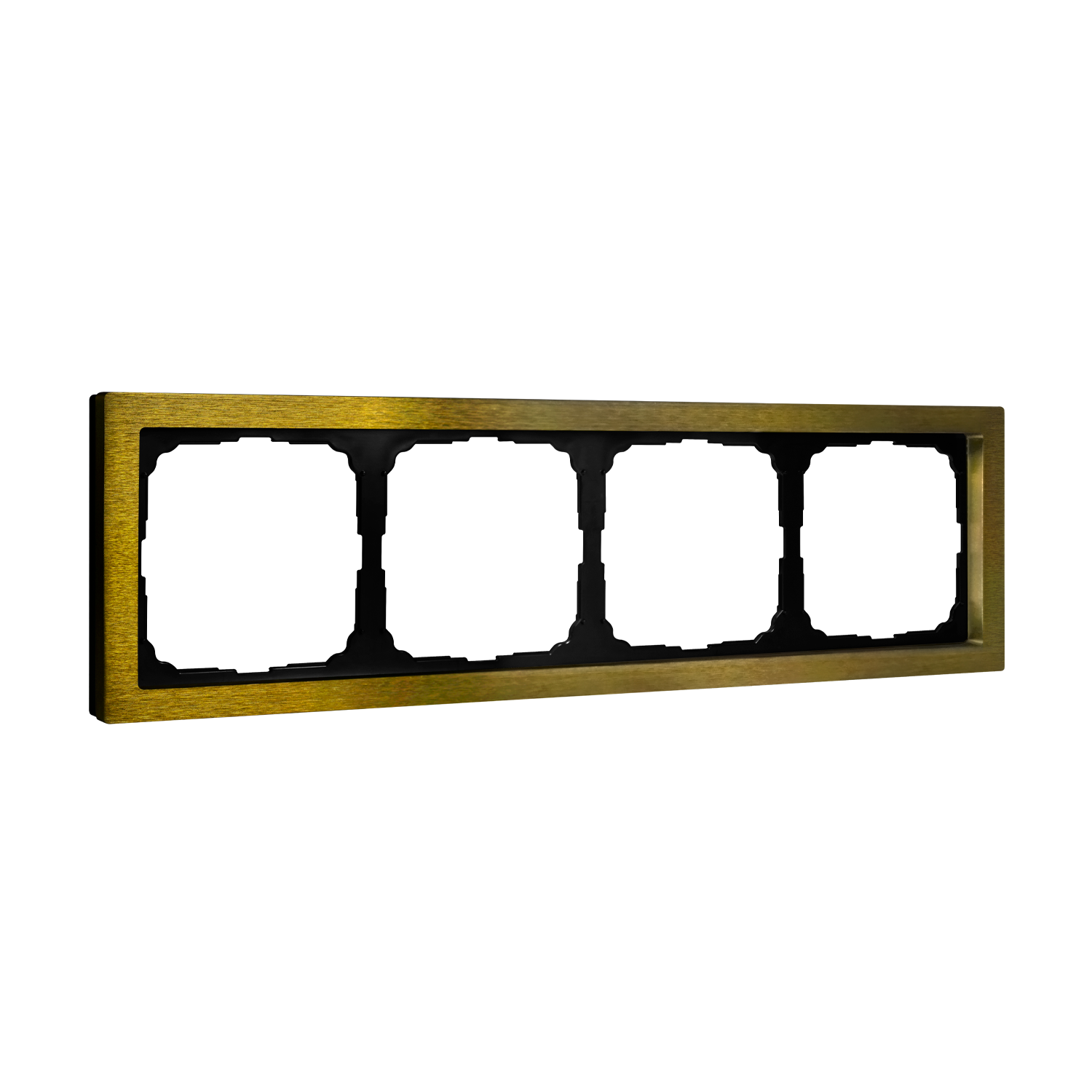 Systeme Electric ArtGallery Pure Металл Золото Рамка 4-ая
