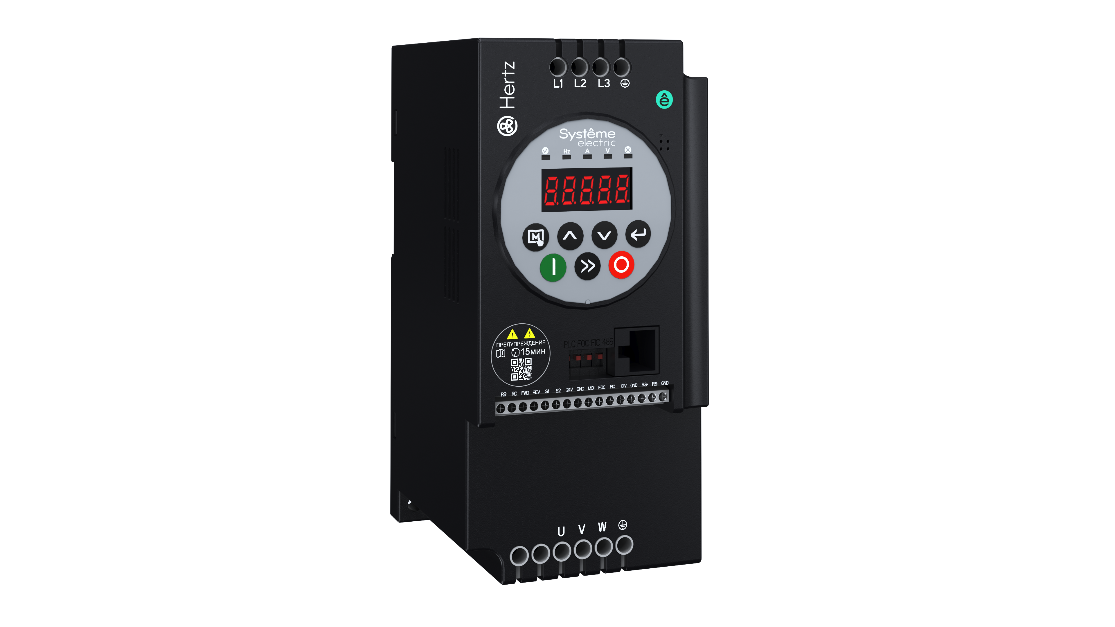 Systeme Electric Преобразователь частоты STV050 5,5 кВт 380В ЭМС С3 + LED панель оператора + SVPM