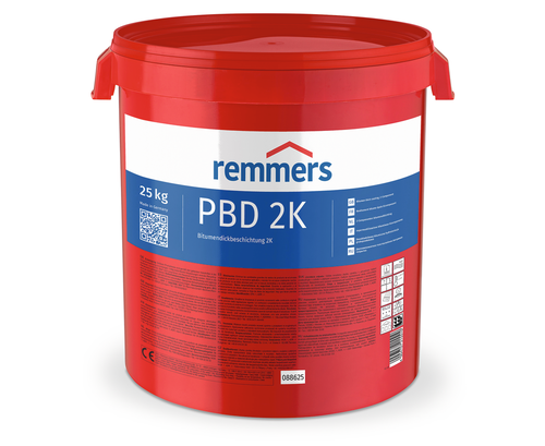 Гидроизоляция битумная Remmers Pbd 2K (Profi-Baudicht 2K) (25кг)