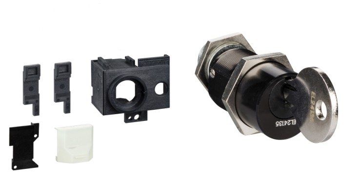 Systeme Electric Systemepact ACB1 Блокировка 3 замка, 2 ключа
