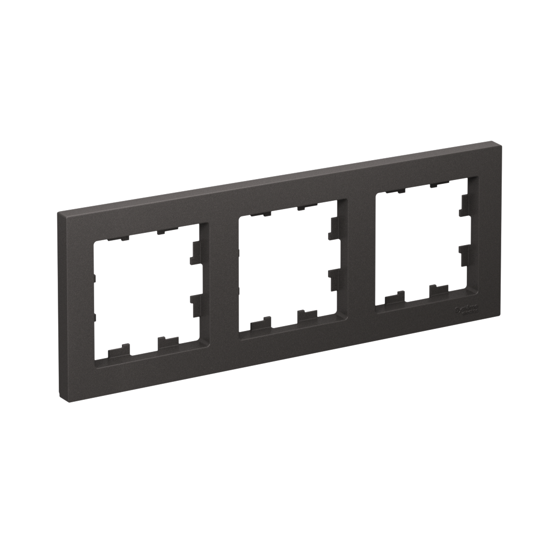 Systeme Electric AtlasDesign Базальт Рамка 3-ая, универсальная