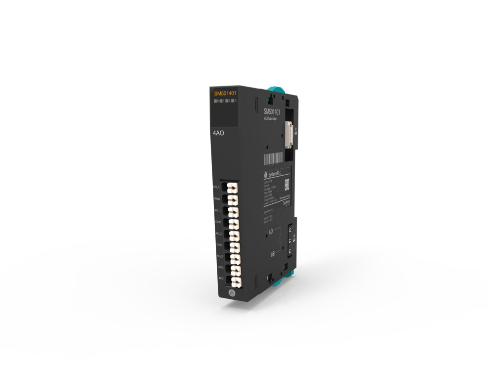 Systeme Electric Аналоговый модуль вывода, 4 выхода 0-10В 12bit