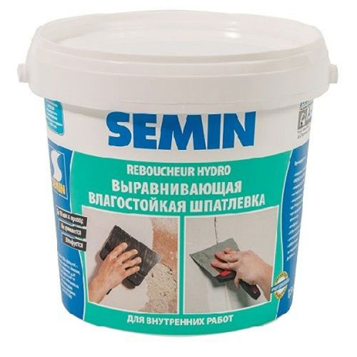 Шпатлевка Semin Reboucheur Hydro, 8кг