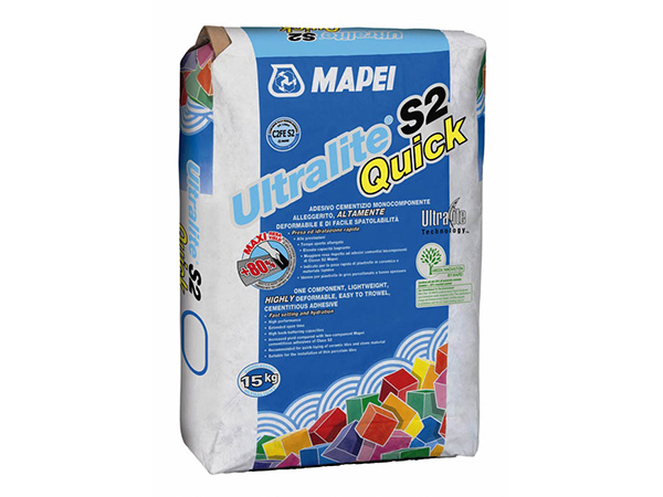 Клей для плитки Mapei Ultralite S2 Quick (C2FE S2) белый 15 кг