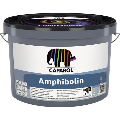 Краска водно-дисперсионная для наружных и внутренних работ Caparol Amphibolin / Амфиболин База 3, 2,35 л