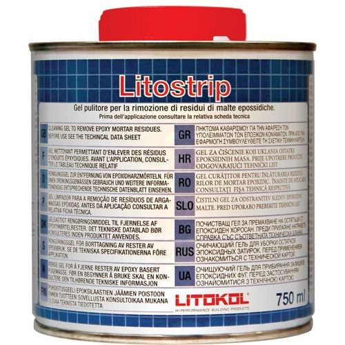 Очиститель Litokol Litostrip, метал.банка 0,75 л