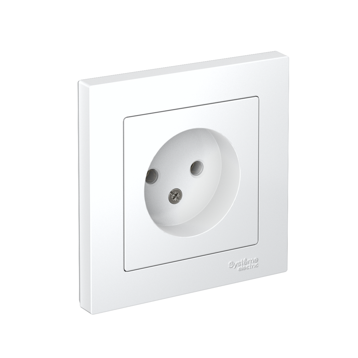 Systeme Electric AtlasDesign Лотос Розетка б/з, 16А, в сборе