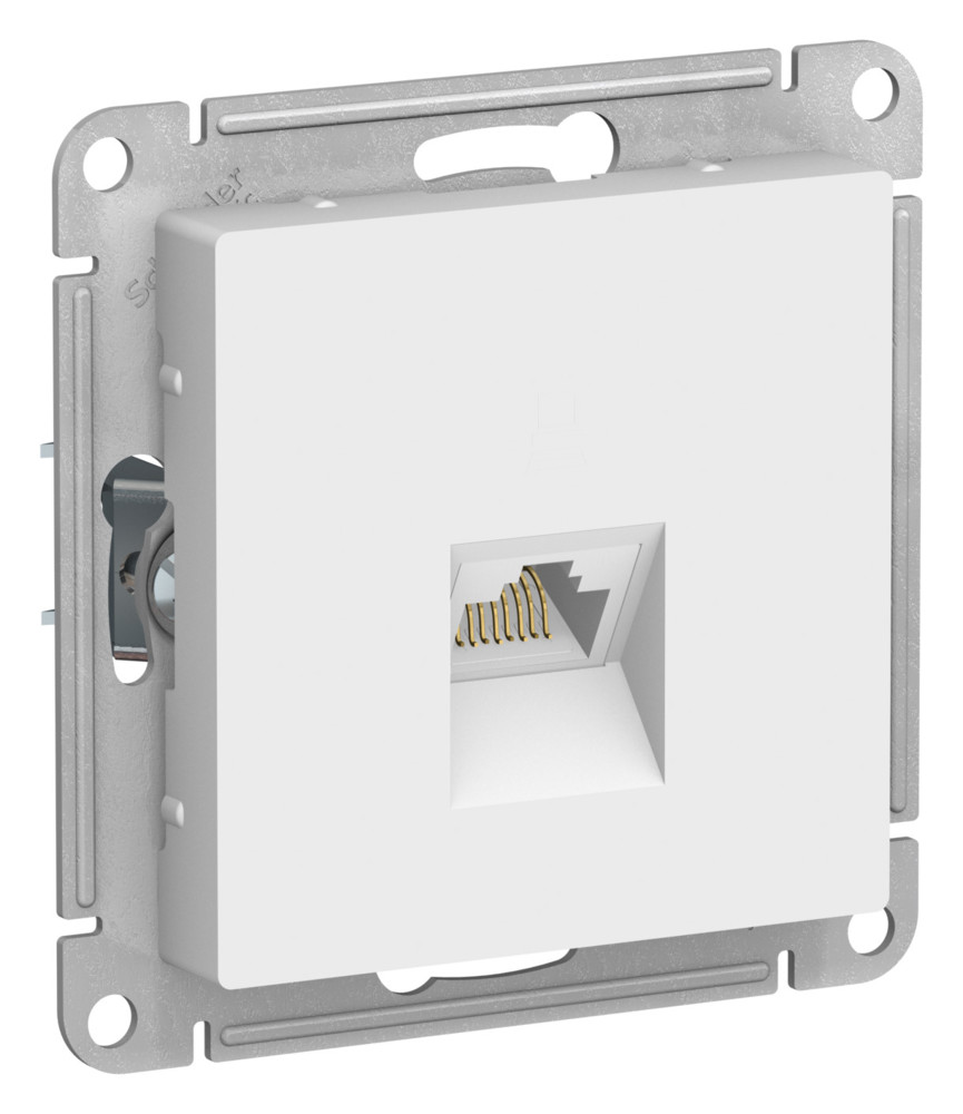 Systeme Electric AtlasDesign Лотос Розетка компьютерная RJ45, кат. 6A, механизм