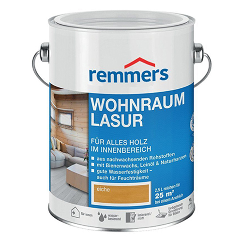 Масло-лазурь для древесины Remmers Wohnraum-Lasur Farblos (Dekor-Wachs) (0,75л)