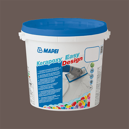 Эпоксидная затирка для плитки Mapei Kerapoxy Easy Design 0136 Mud, глина 3 кг