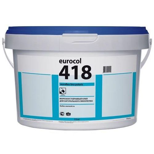 Клей Forbo Eurocol 418 Euroflex Lino Polaris для натуральных покрытий, 14кг