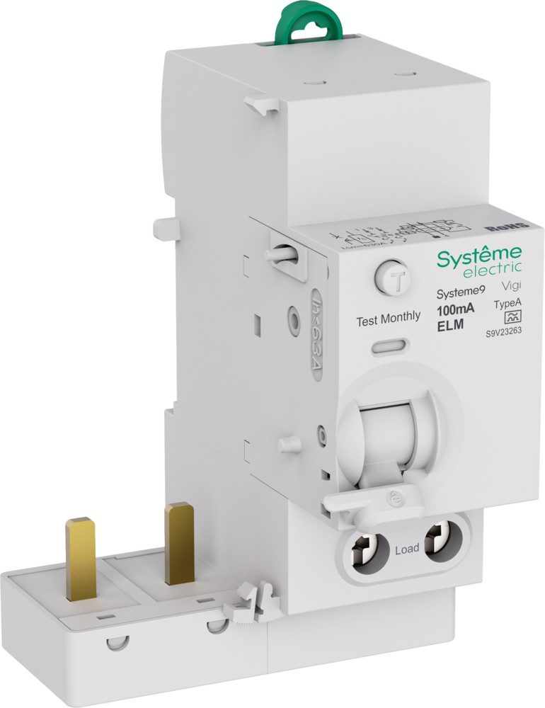 Systeme Electric Systeme9 Блок диф. тока (БДТ) 63A 2P 100мА Тип-A 230В