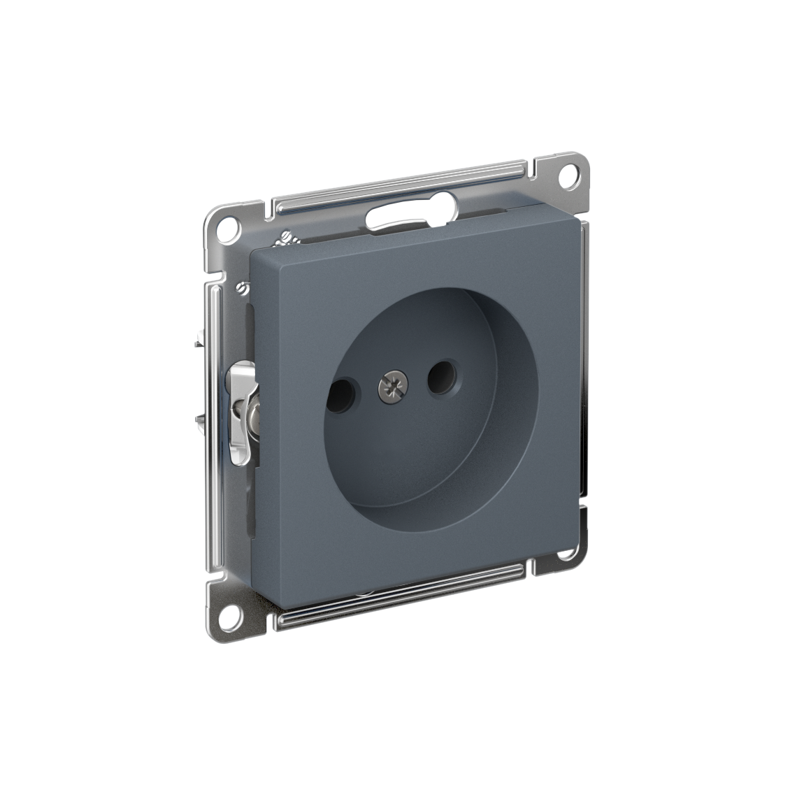 Systeme Electric AtlasDesign Грифель Розетка без заземления без шторок, 16А, мех., быстрозажим. клем.