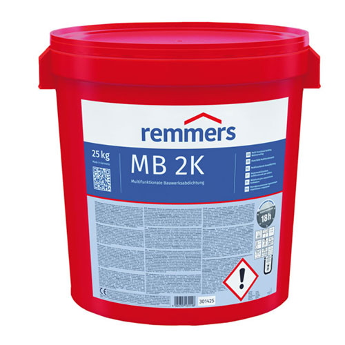 Гидроизоляция Remmers Mb 2K (Multi-Baudicht 2K) (25кг 3X4.8кг + 3Х3.5кг)