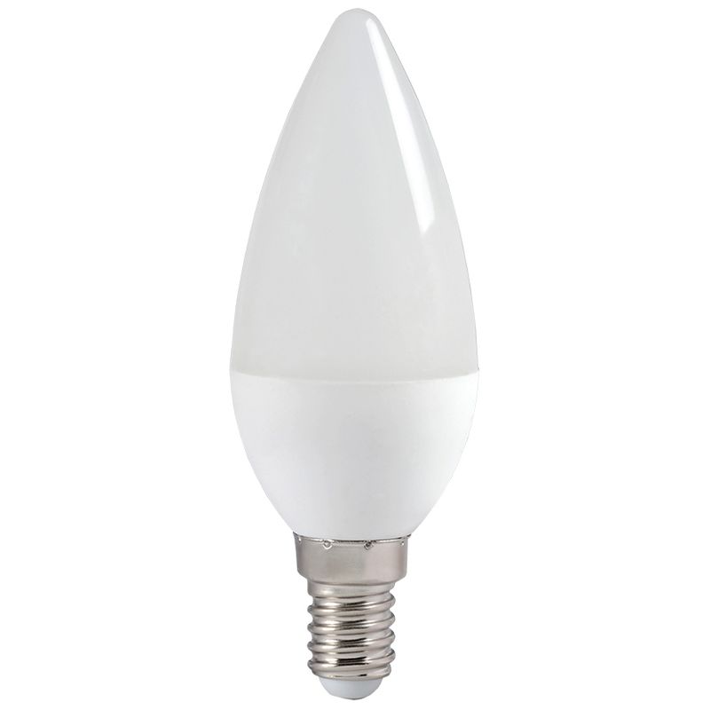 Лампа светодиодная ECO C35 свеча 7Вт, теплый свет, E14 IEK